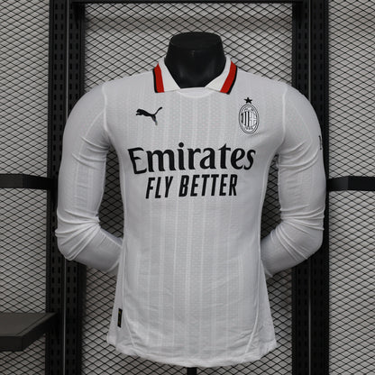 MAILLOT AC MILAN EXTÉRIEUR (MANCHES LONGUES) 2024/2025