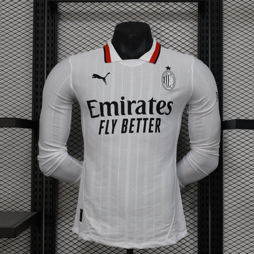 MAILLOT AC MILAN EXTÉRIEUR (MANCHES LONGUES) 2024/2025